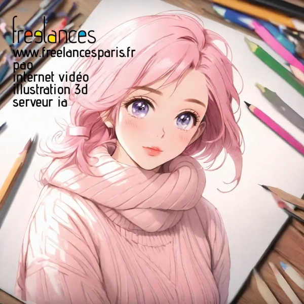 rs/pao mise en page internet vidéo illustration 3d serveur IA générative AI freelance paris studio de création magazines V3WZFT10.webp